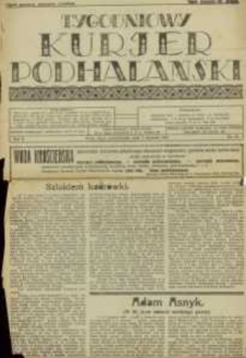 Tygodniowy Kurjer Podhalański. 1927, R.2, nr 32