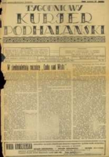 Tygodniowy Kurjer Podhalański. 1927, R.2, nr 33