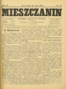 Mieszczanin : pismo krytyczne. 1903, R.4, nr 10