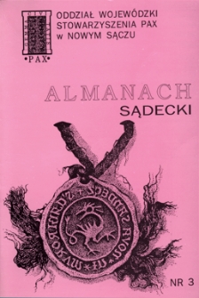 Almanach Sądecki. 1993, nr 3