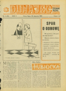 Dunajec : tygodnik PZPR. 1981, R.2, nr 04(15)