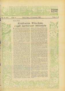 Dunajec : tygodnik PZPR. 1981, R.2, nr 16(27)