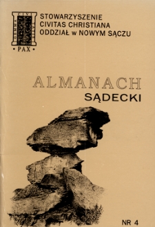 Almanach Sądecki. 1993, nr 4