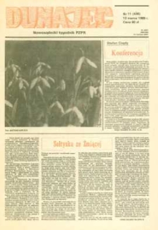 Dunajec : nowosądecki tygodnik PZPR. 1989, nr 11(436)
