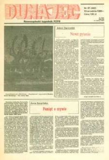 Dunajec : nowosądecki tygodnik PZPR. 1989, nr 37(462)