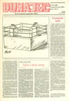 Dunajec : nowosądecki tygodnik PZPR. 1989, nr 43(468)