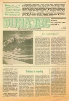 Dunajec : nowosądecki tygodnik PZPR. 1989, nr 52-53