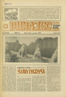 Dunajec : tygodnik PZPR. 1982, R.3, nr 28(91)