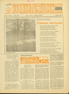 Dunajec : tygodnik PZPR. 1987, R.8, nr 05(326)