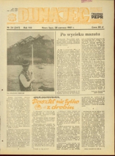 Dunajec : tygodnik PZPR. 1987, R.8, nr 26(347)