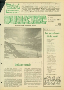 Dunajec : nowosądecki tygodnik PZPR. 1988, nr 51-52